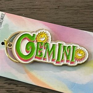 NEW ♊️ Gemini Keychain